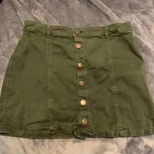 Button up skirt